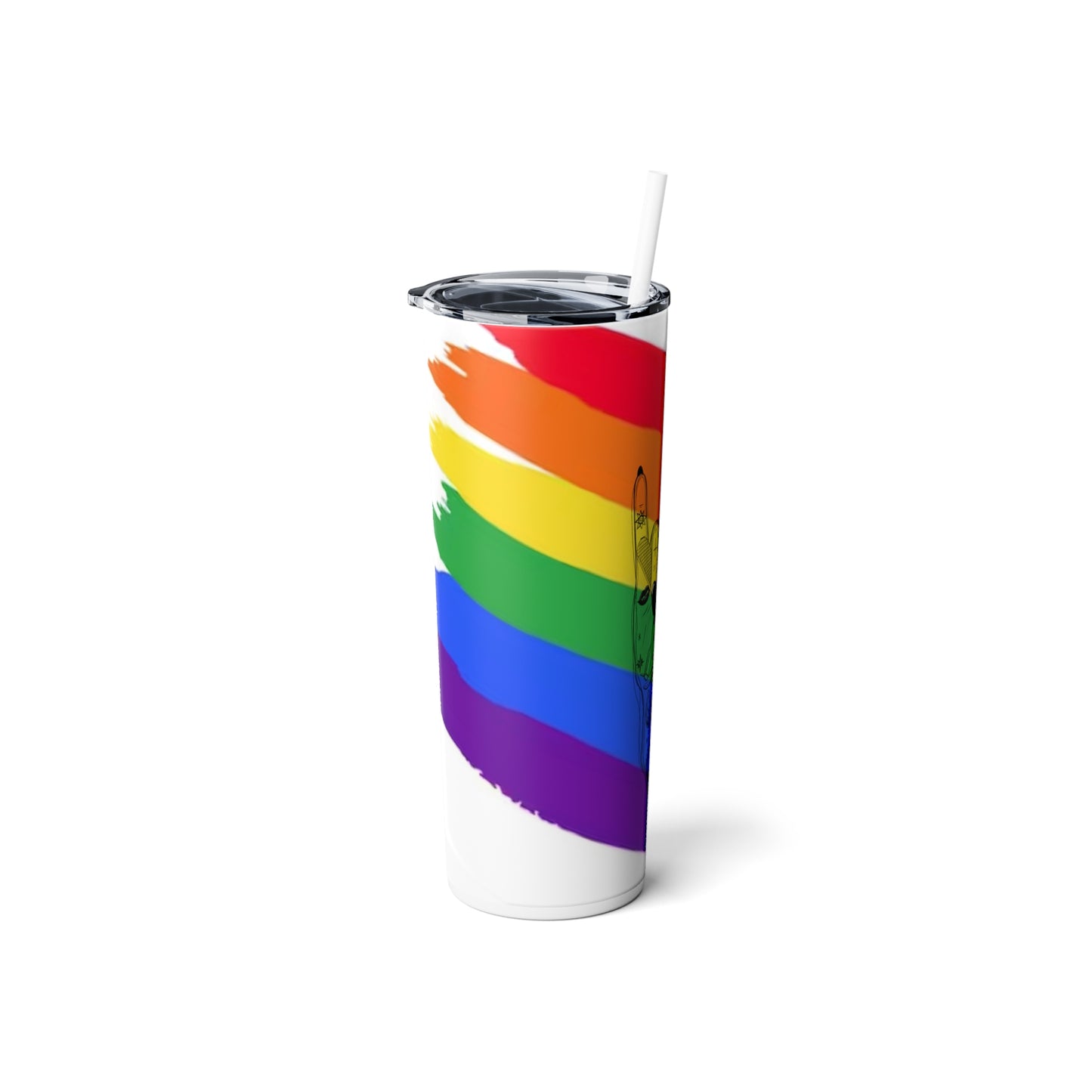 Claws and Chaos Pride Tumbler