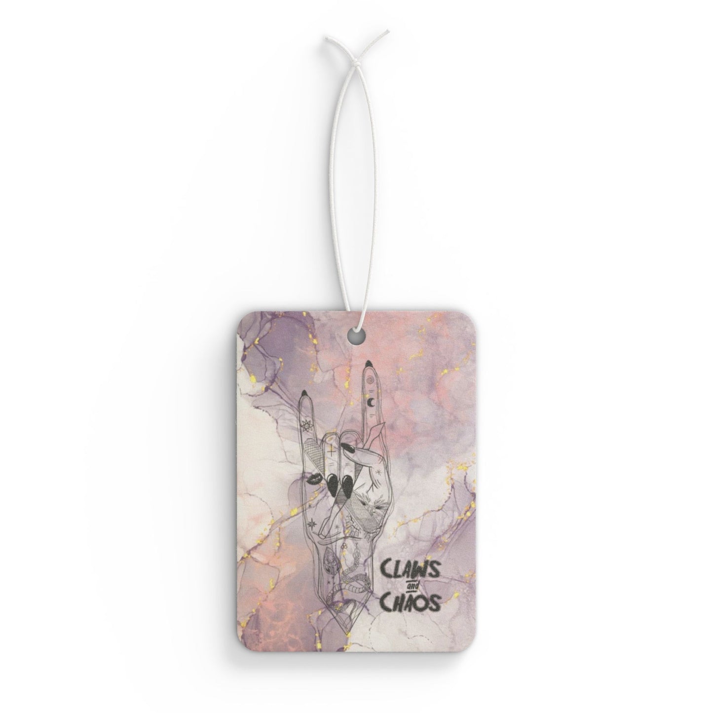 Car Air Freshener - Claws and Chaos Scented