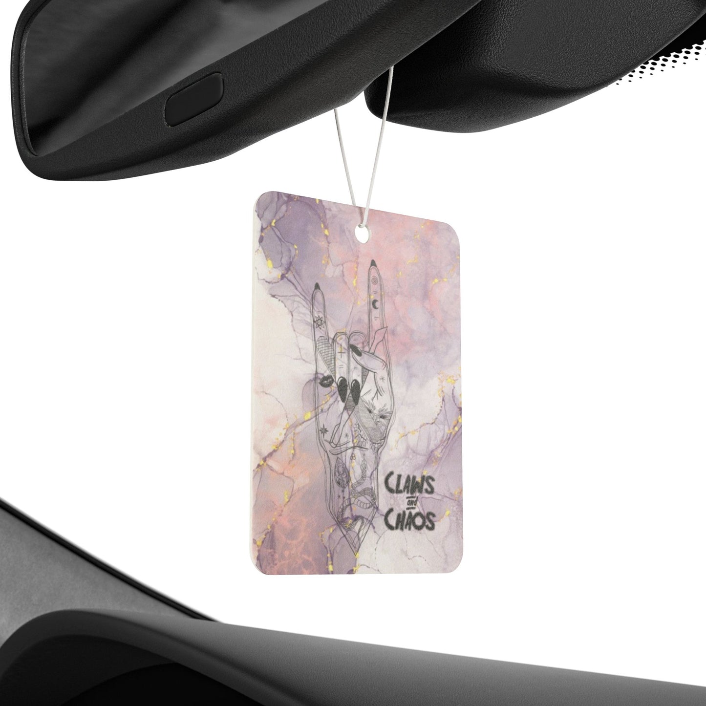 Car Air Freshener - Claws and Chaos Scented