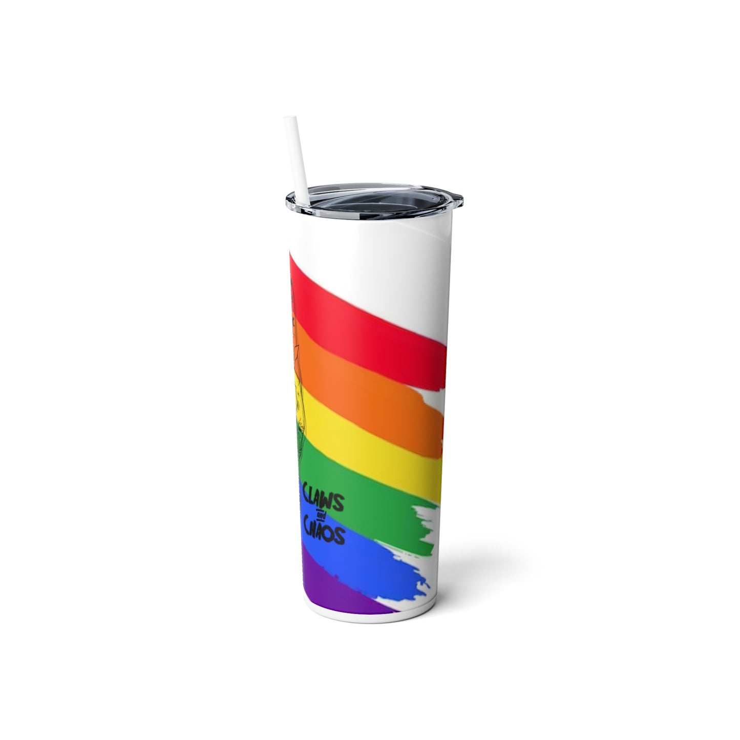 Claws and Chaos Pride Tumbler