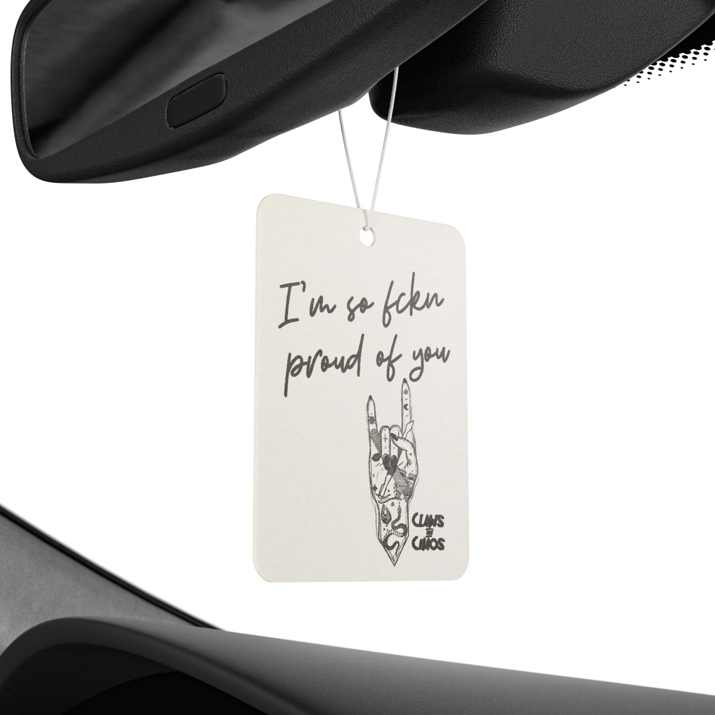 Car Air Freshener - Claws and Chaos Scented