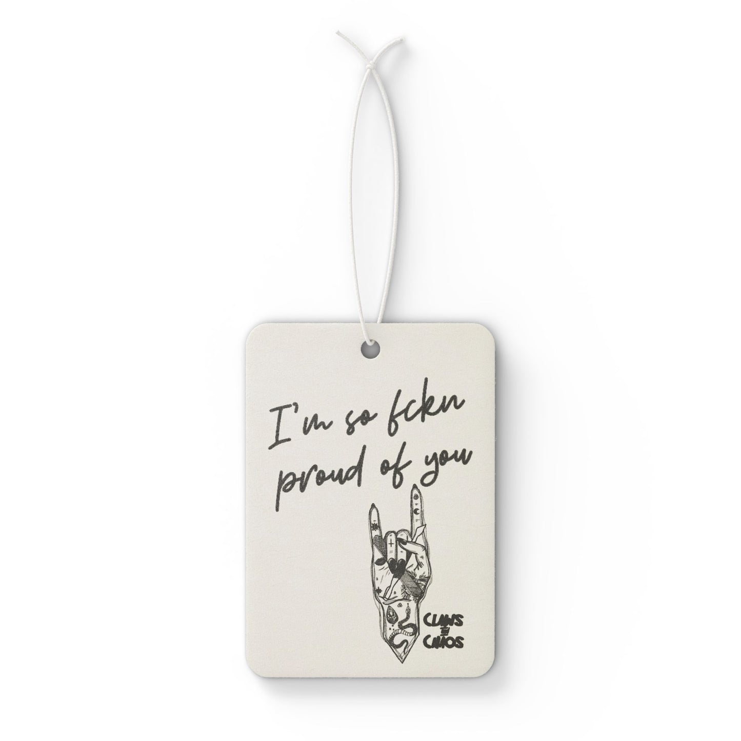 Car Air Freshener - Claws and Chaos Scented