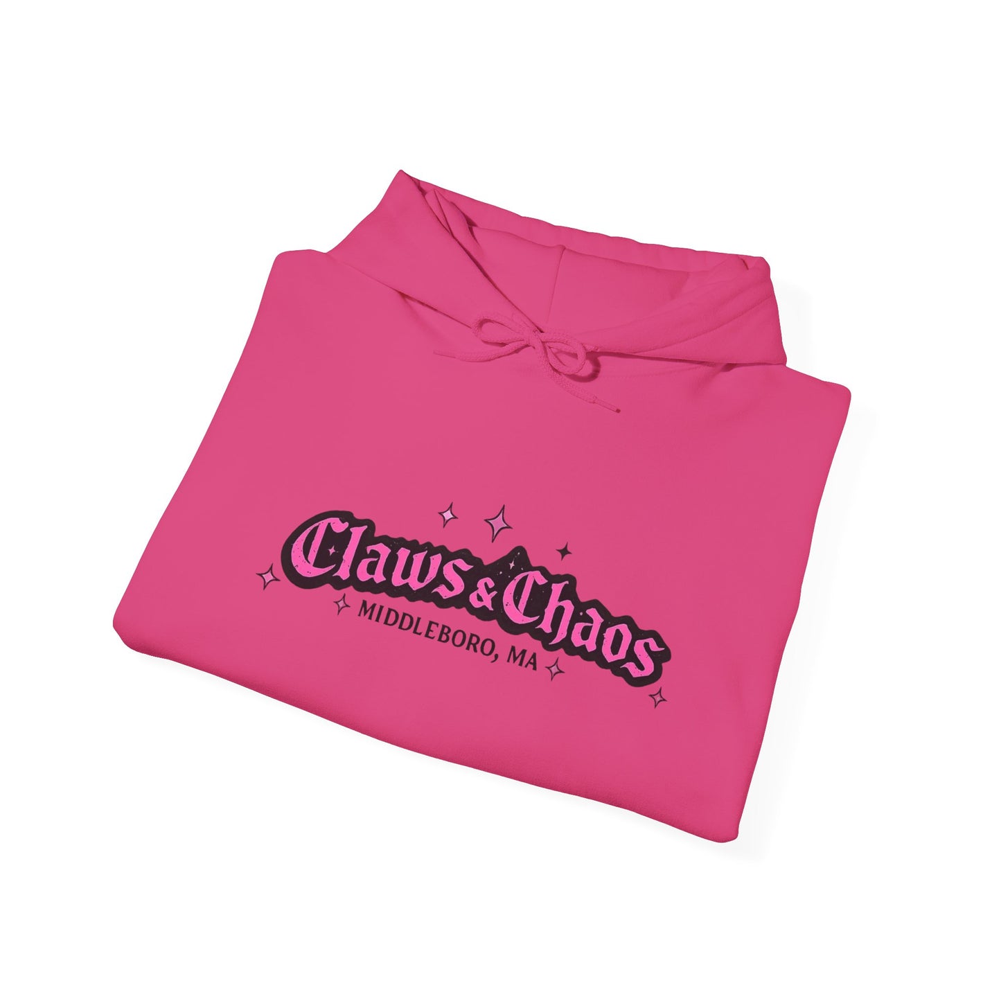 Claws and Chaos Nice Nails Hooded Sweatshirt