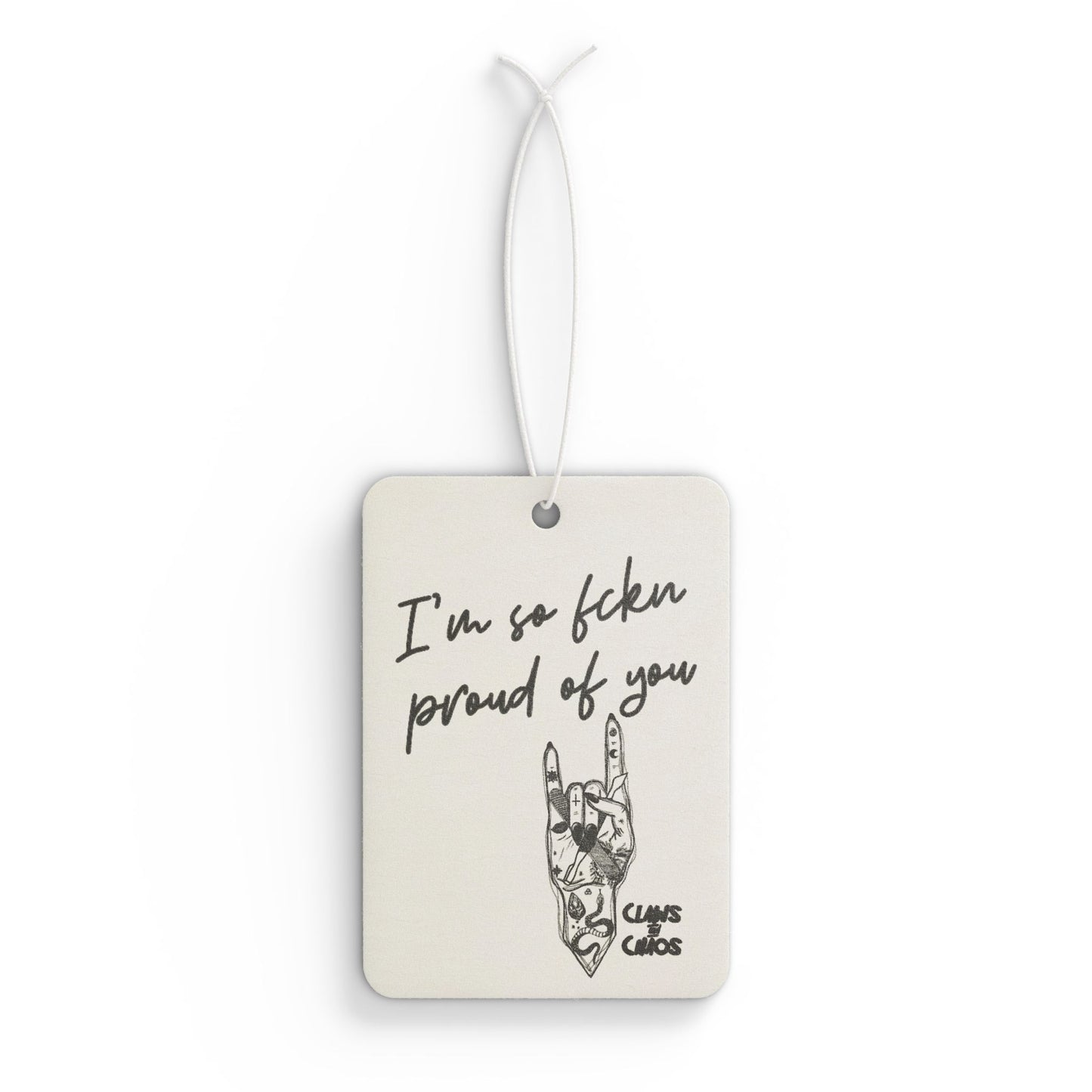 Car Air Freshener - Claws and Chaos Scented