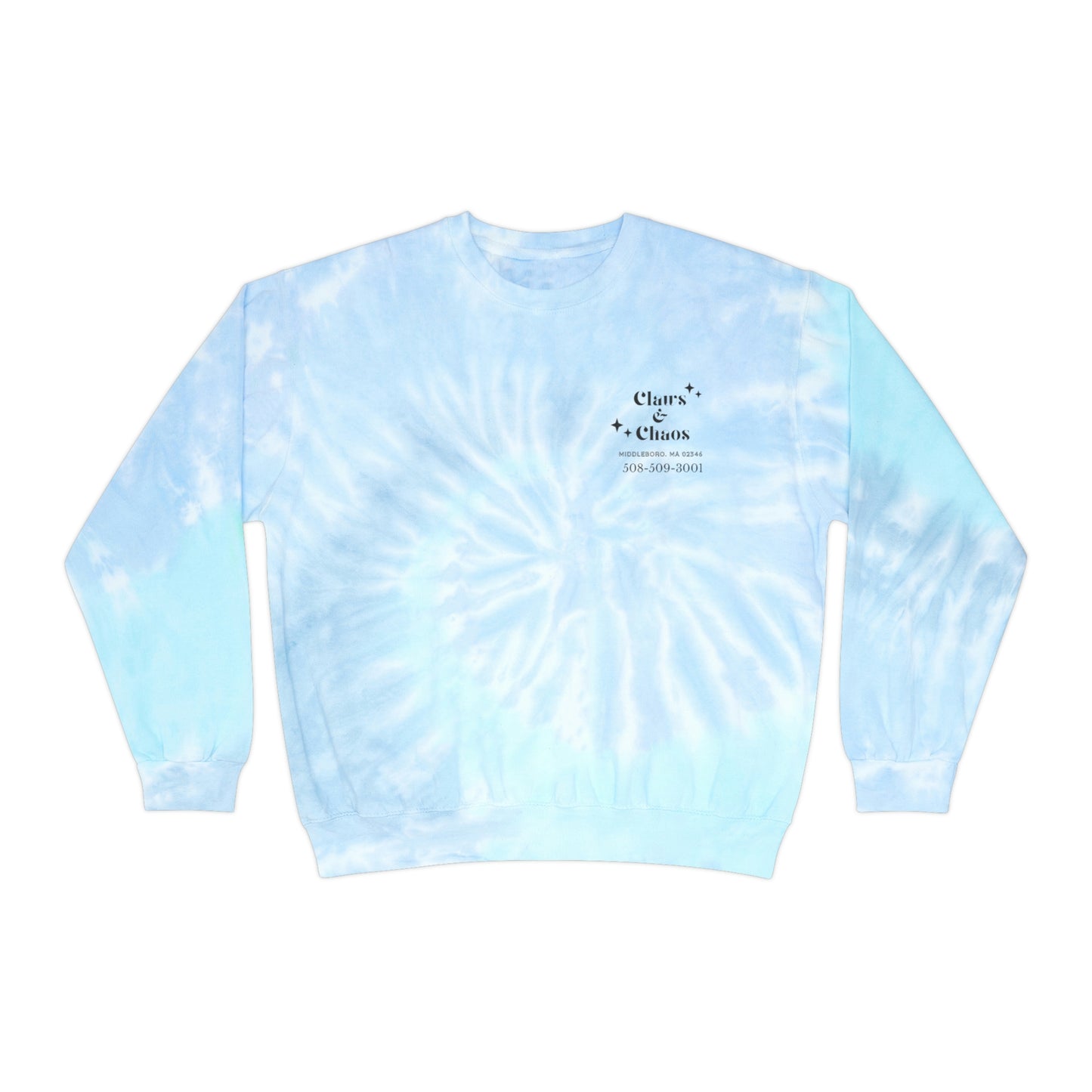 Tie-Dye Claws and Chaos Sweatshirt