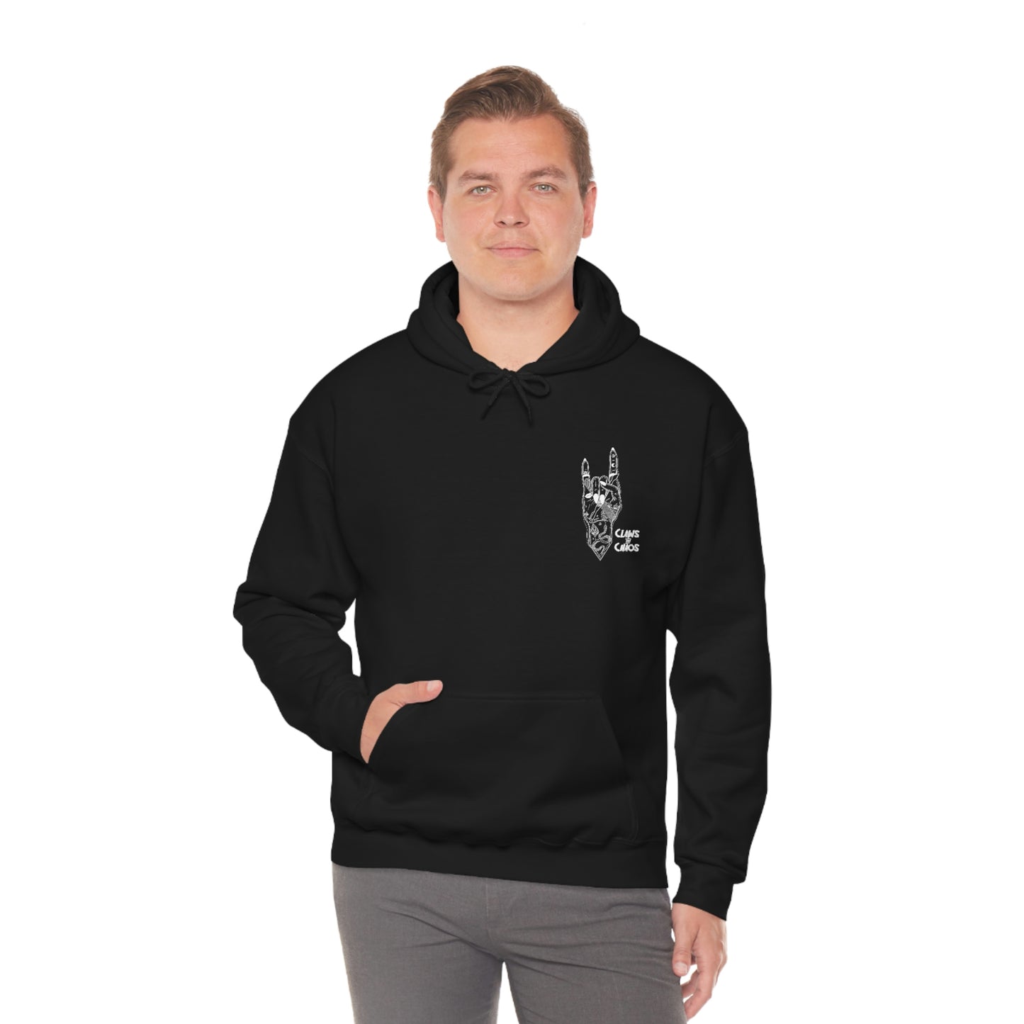 Claws and Chaos Nice Nails Hooded Sweatshirt