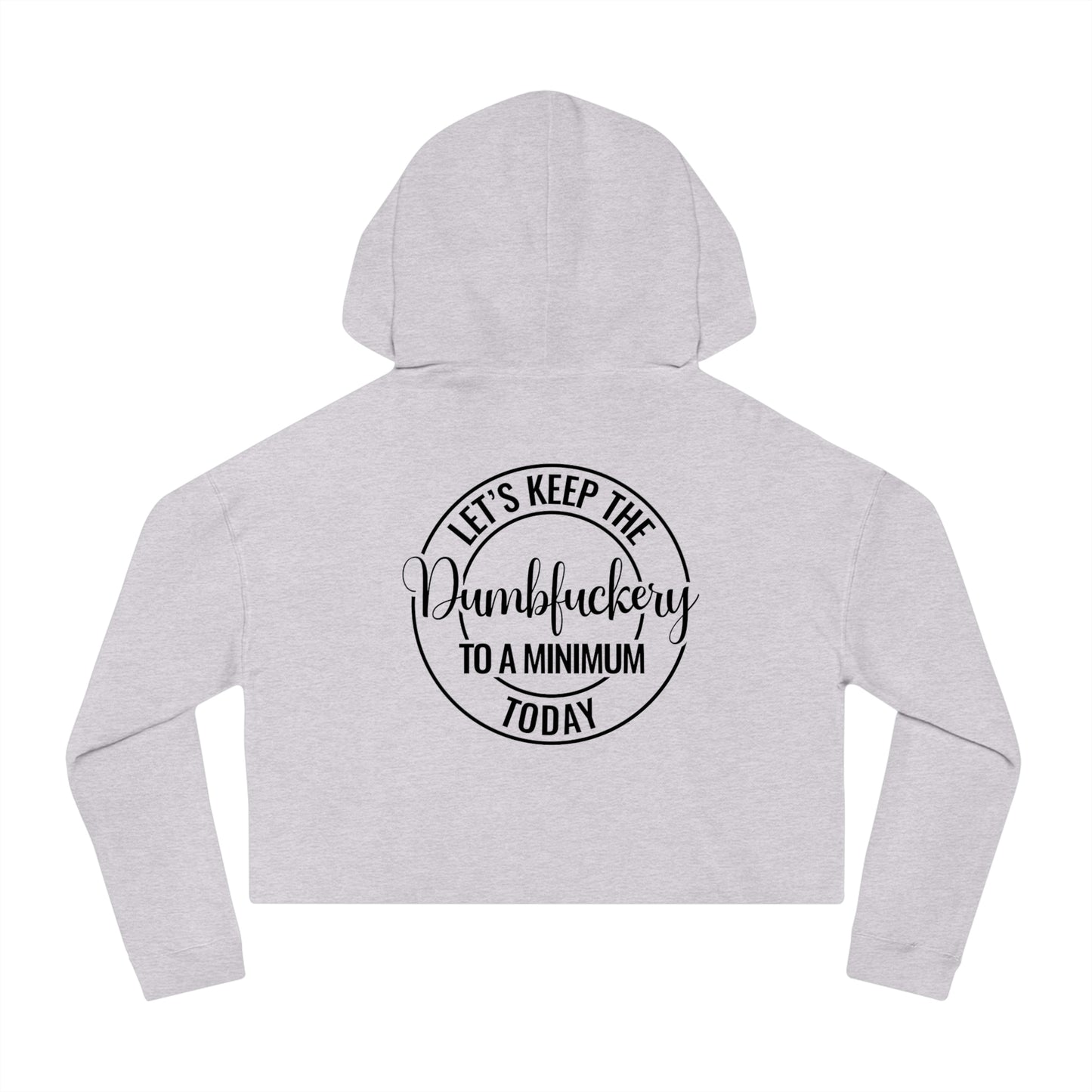 Women’s Cropped Hooded Sweatshirt