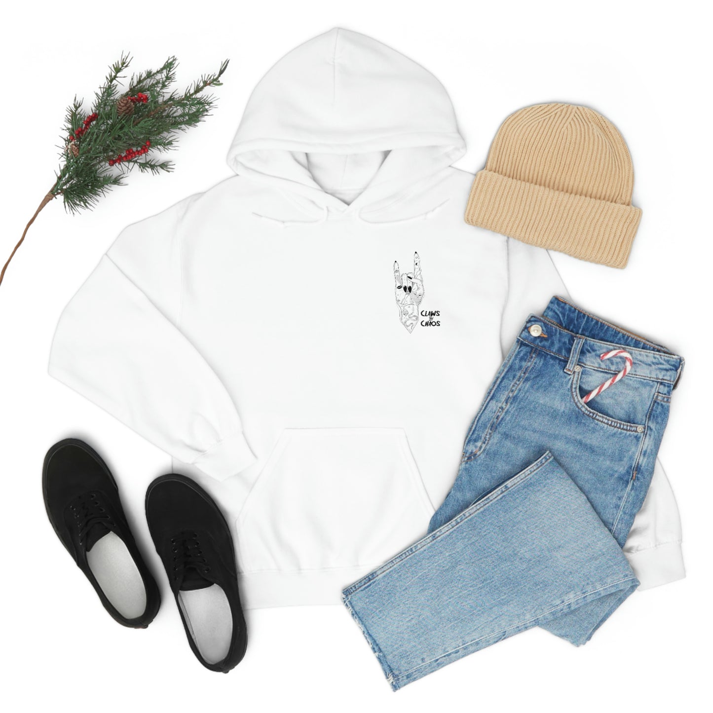 Claws and Chaos Hooded Sweatshirt