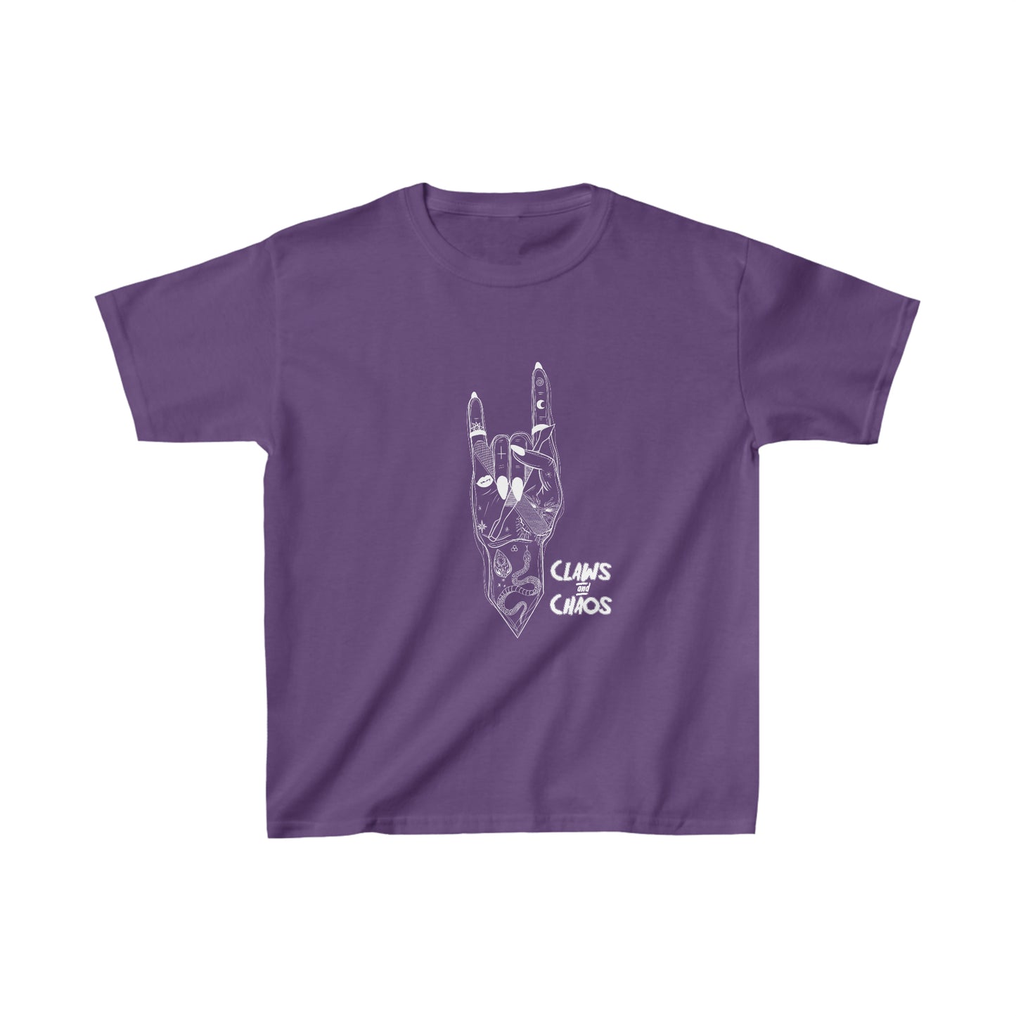 Kids Heavy Cotton™ Claws & Chaos Tee