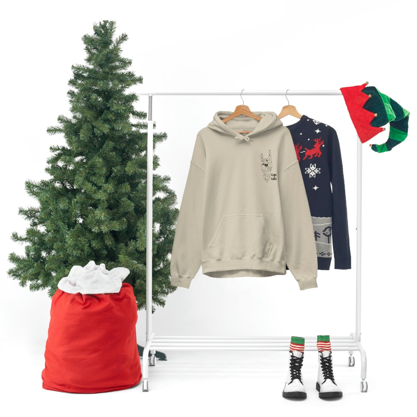 Claws and Chaos Hooded Sweatshirt
