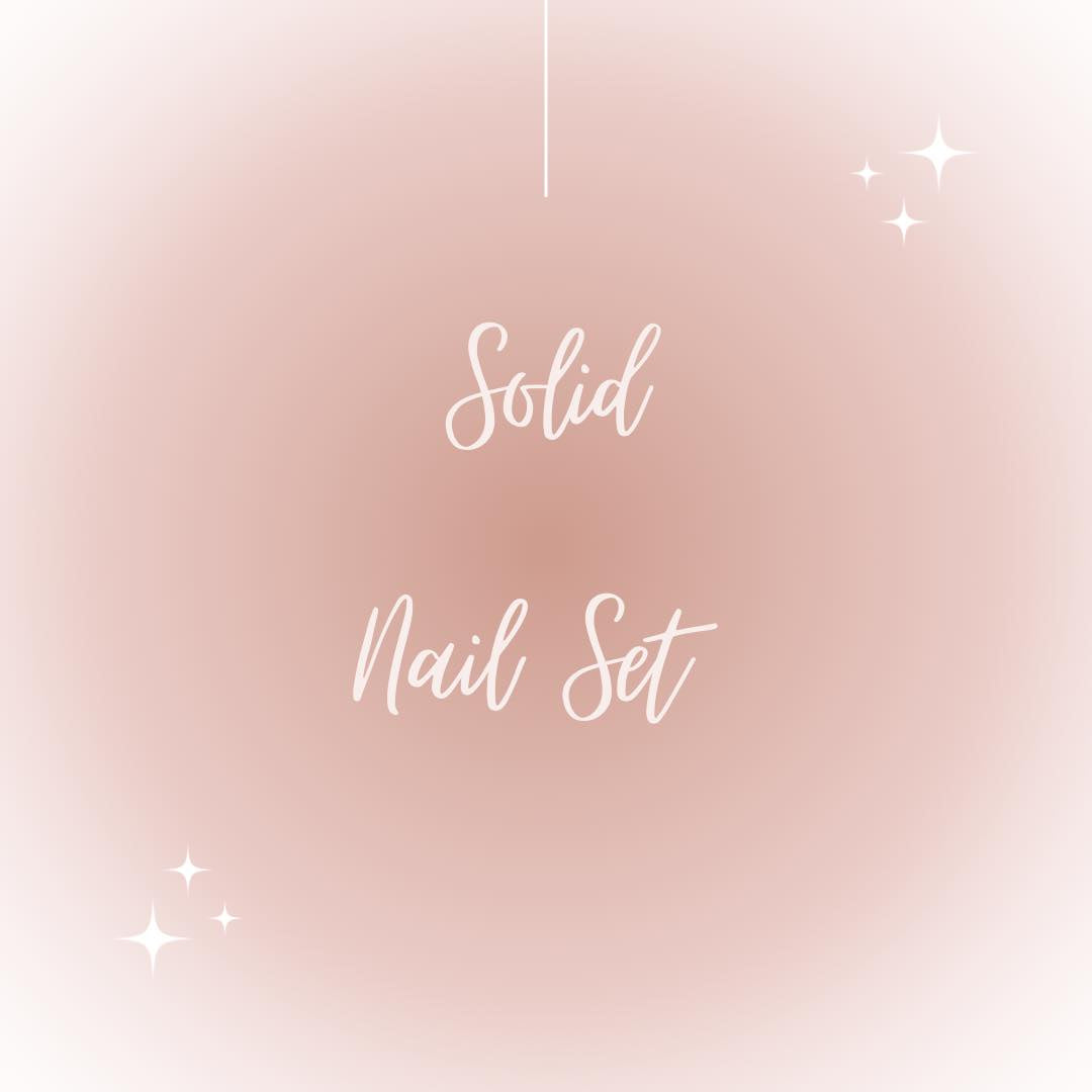 Solid Nail Set