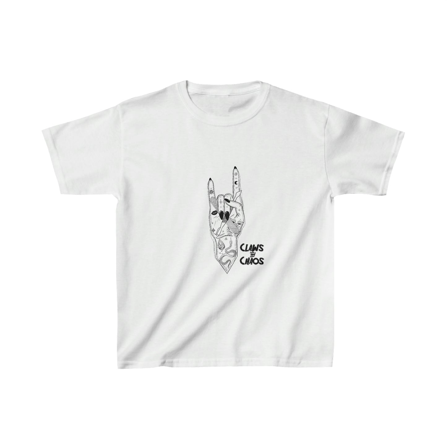 Kids Heavy Cotton™ Claws & Chaos Tee