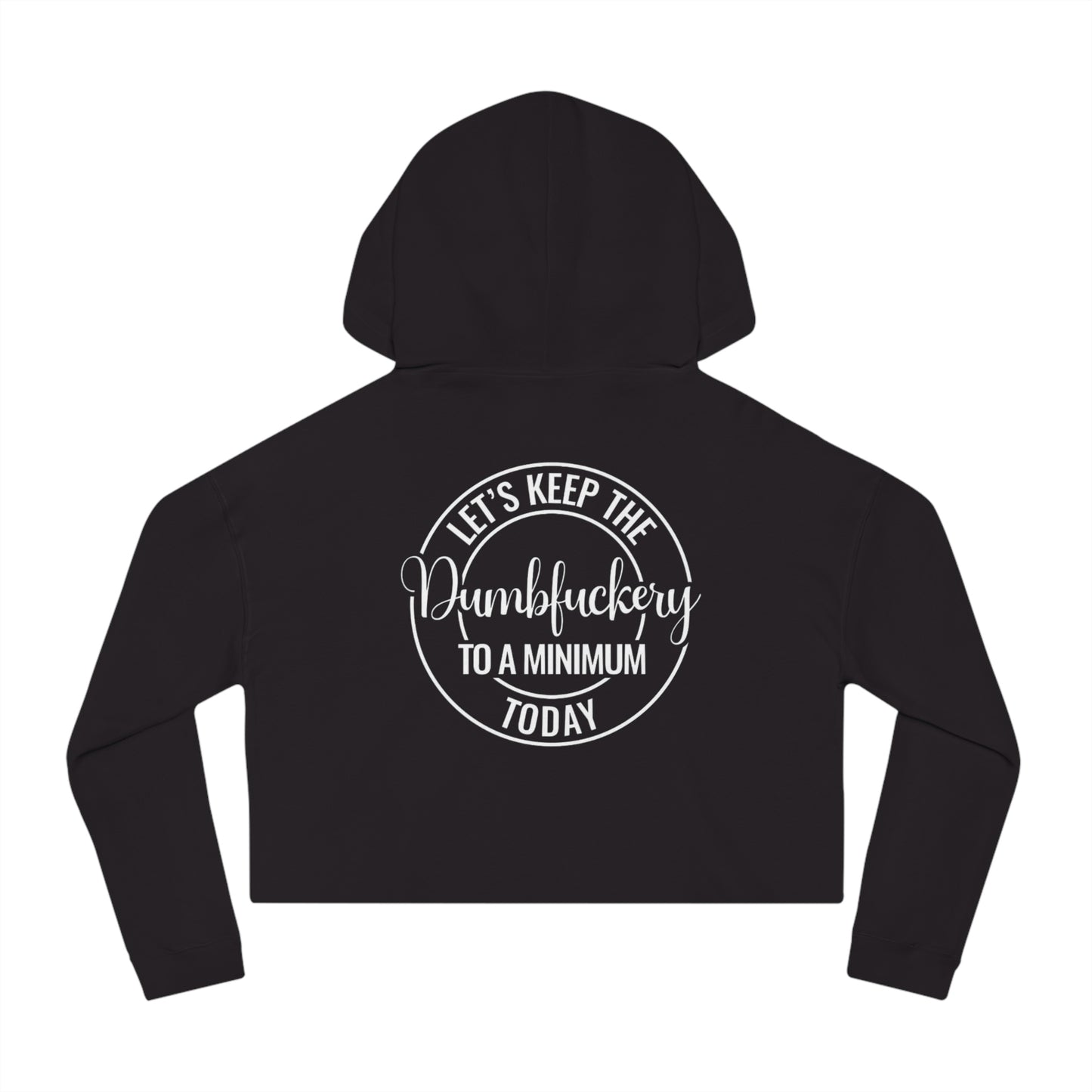 Women’s Cropped Hooded Sweatshirt