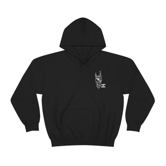 Claws and Chaos Nice Nails Hooded Sweatshirt