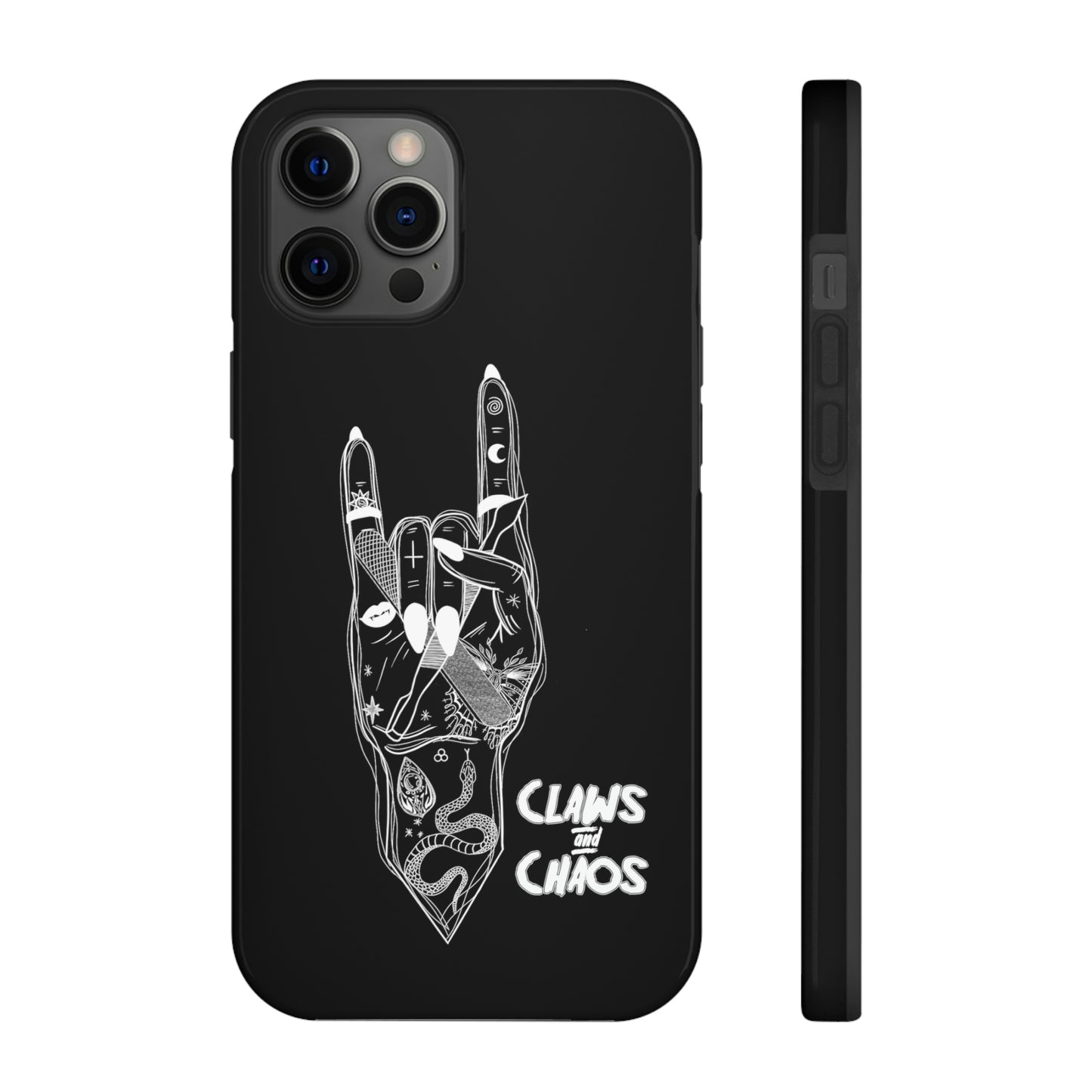 Black Claws and Chaos Phone Case