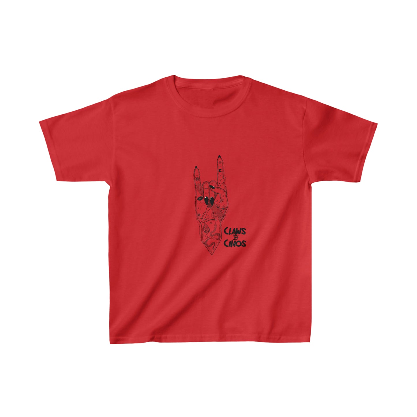 Kids Heavy Cotton™ Claws & Chaos Tee
