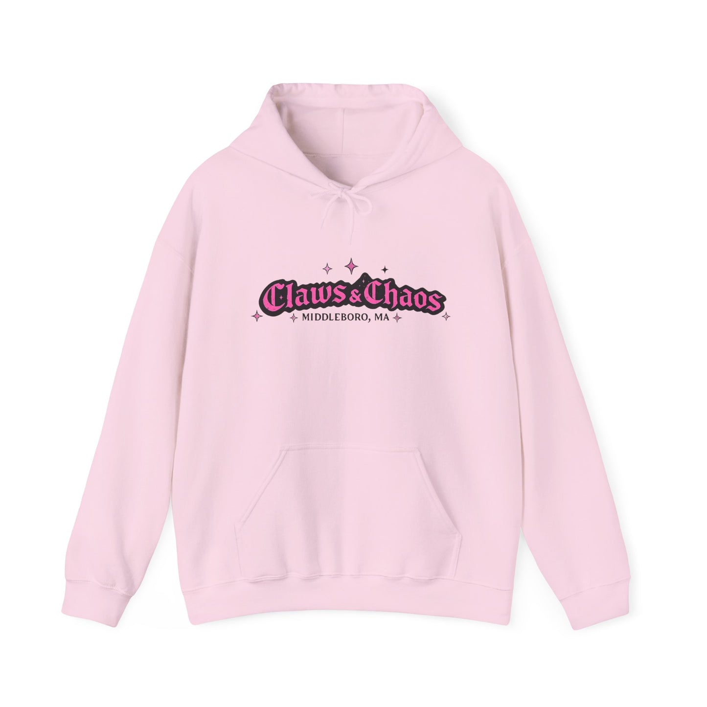 Claws and Chaos Nice Nails Hooded Sweatshirt