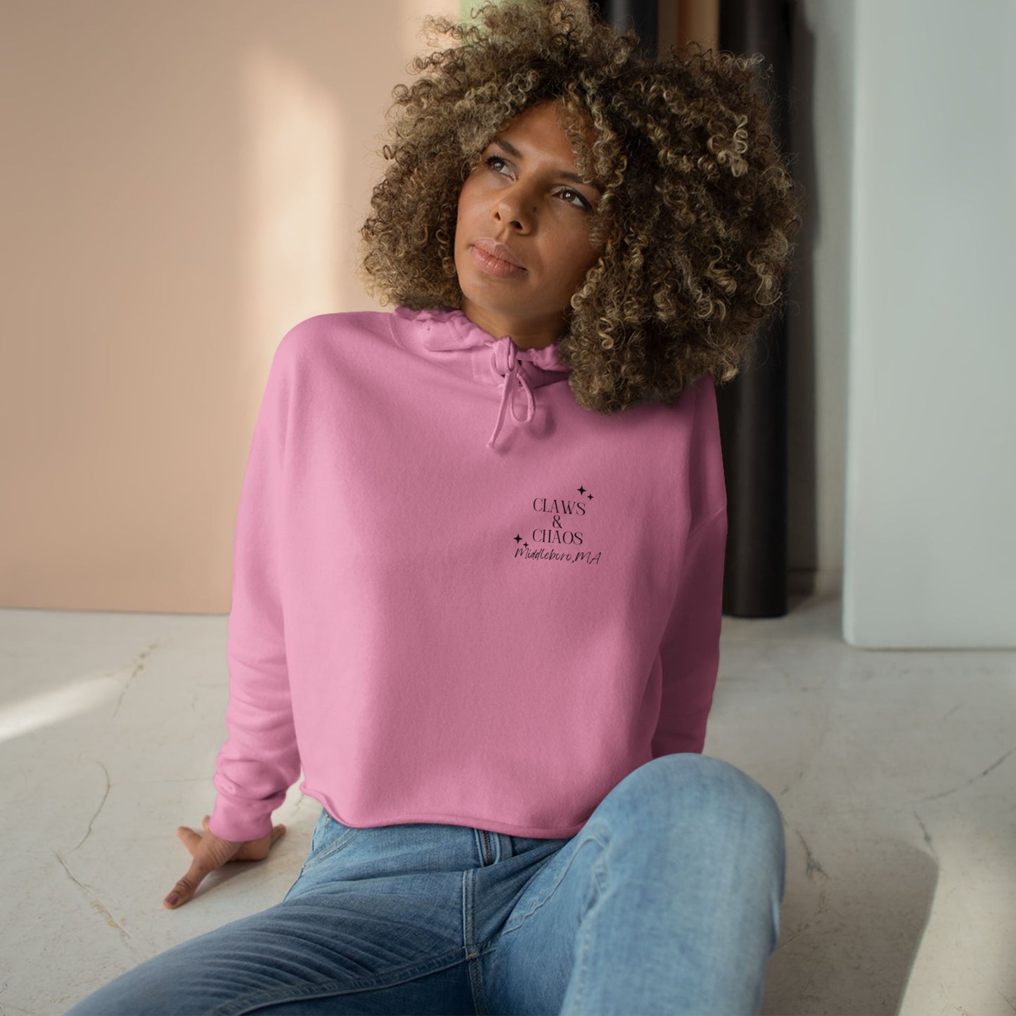 Chaos Claws Crop Hoodie
