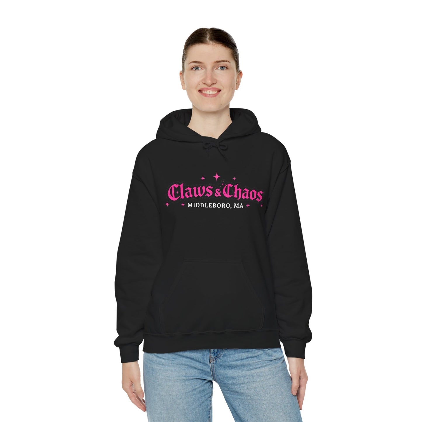 Claws and Chaos Nice Nails Hooded Sweatshirt