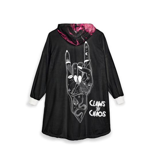 Hooded Blanket - 'Claws & Chaos'