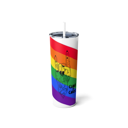 Claws and Chaos Pride Tumbler