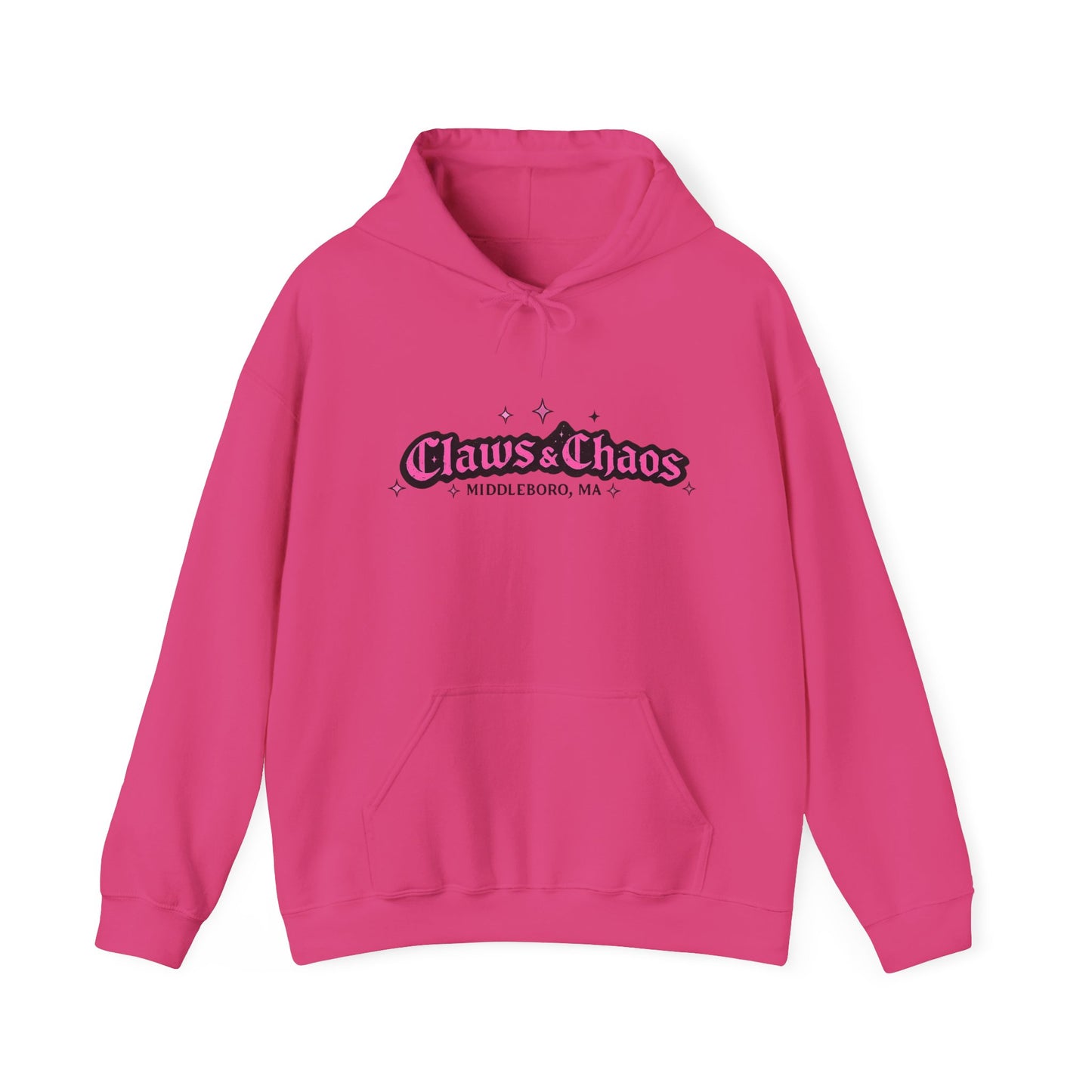 Claws and Chaos Nice Nails Hooded Sweatshirt