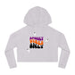 Spooky Vibes Only Cropped Hooded Sweatshirt