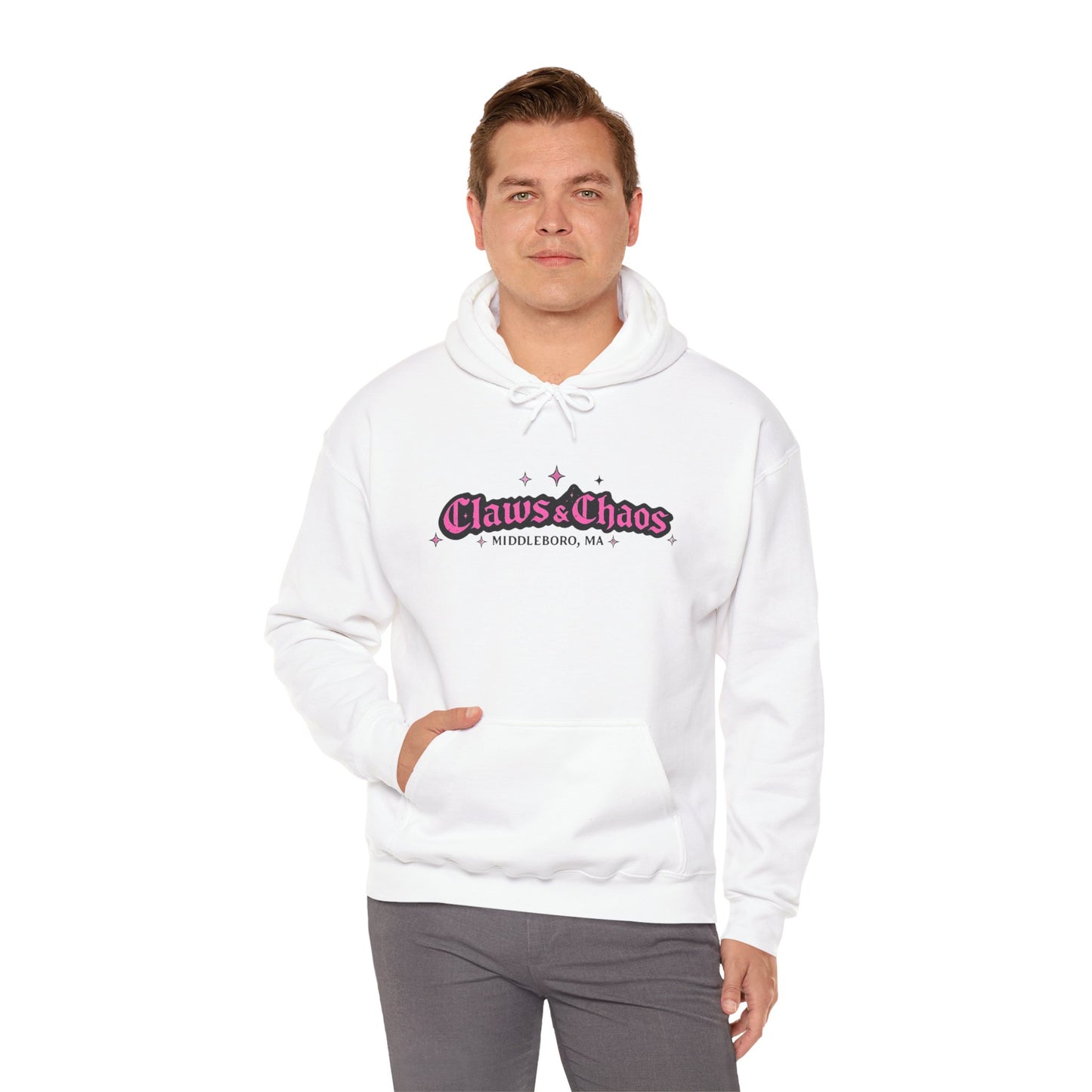 Claws and Chaos Nice Nails Hooded Sweatshirt