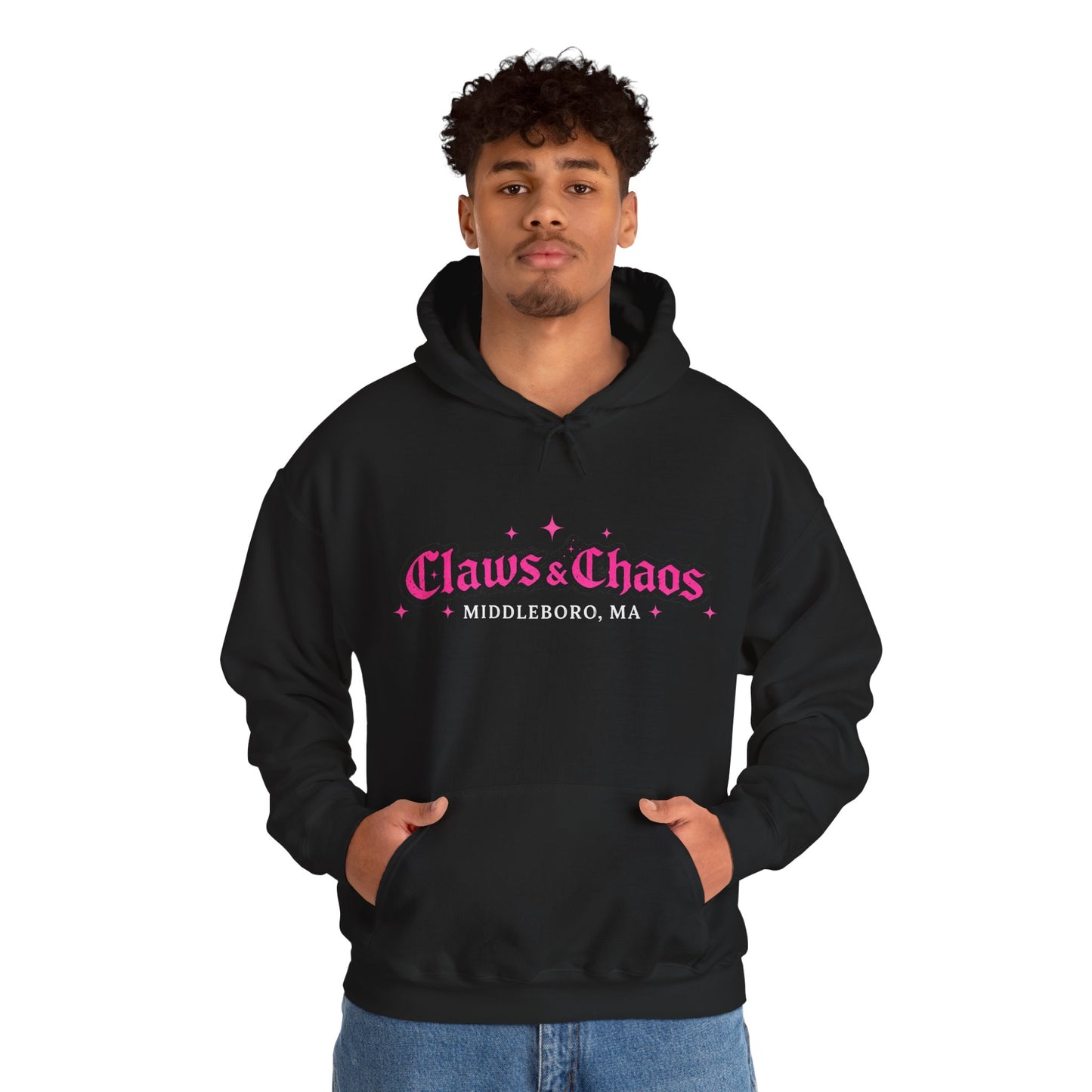 Claws and Chaos Nice Nails Hooded Sweatshirt