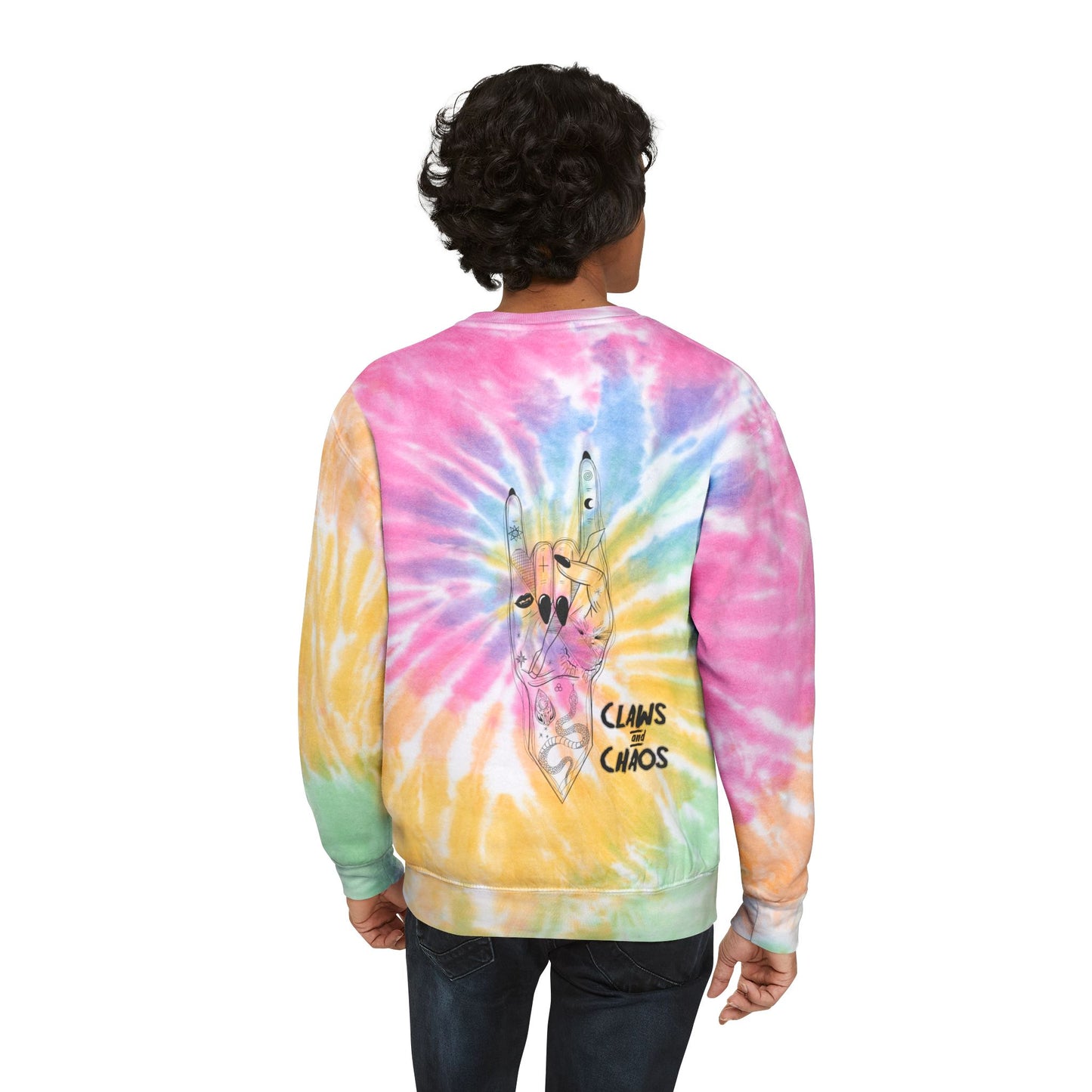 Tie-Dye "Claws & Chaos"