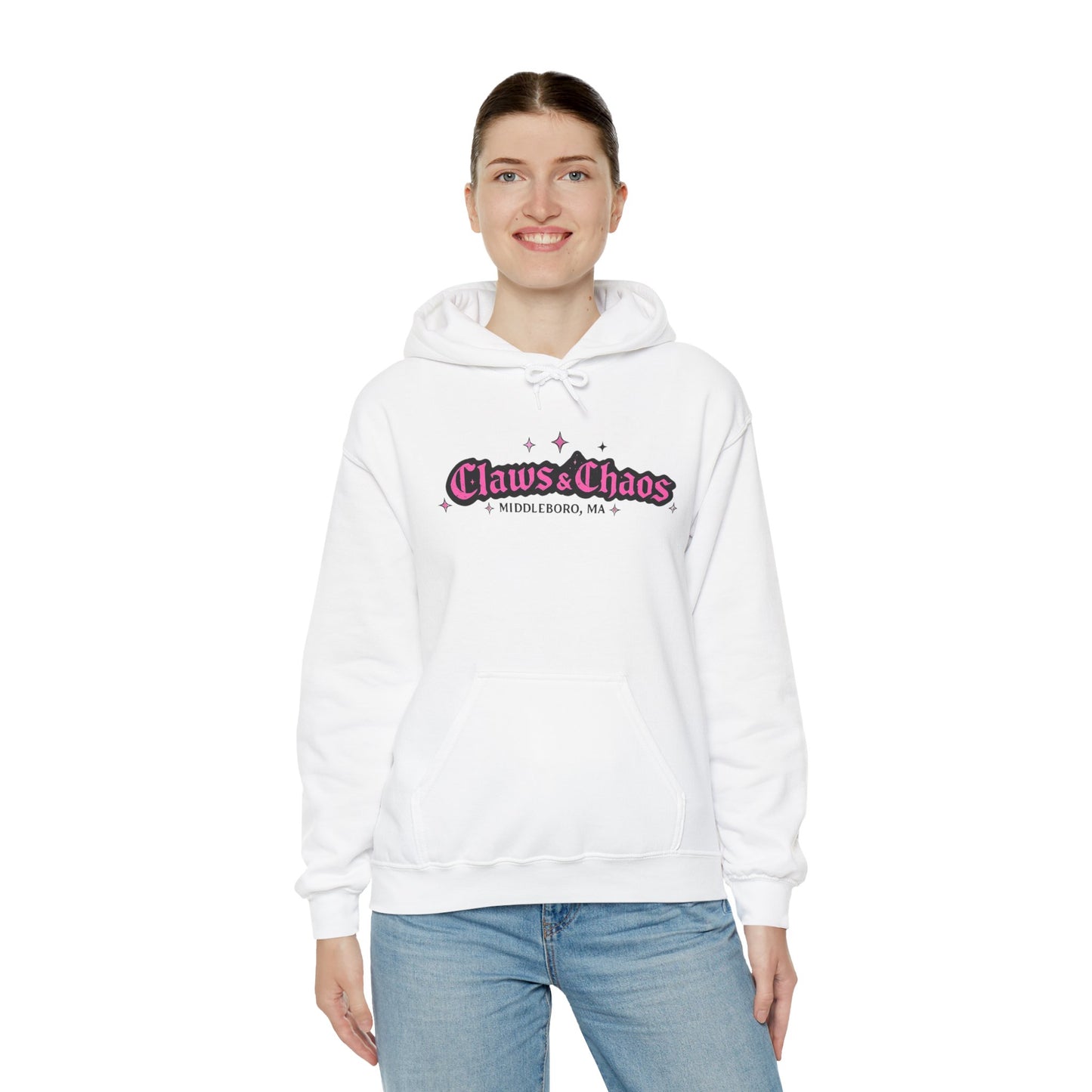 Claws and Chaos Nice Nails Hooded Sweatshirt