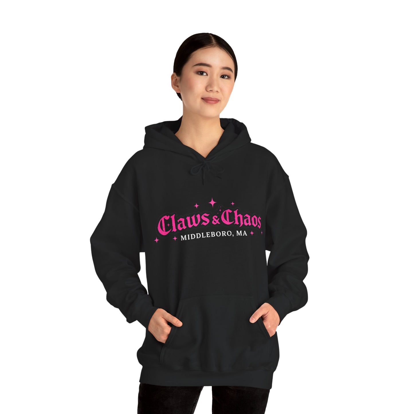 Claws and Chaos Nice Nails Hooded Sweatshirt