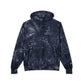 Tie-Dye Hoodie – Embroidered Black/Gray Champion Hoodie