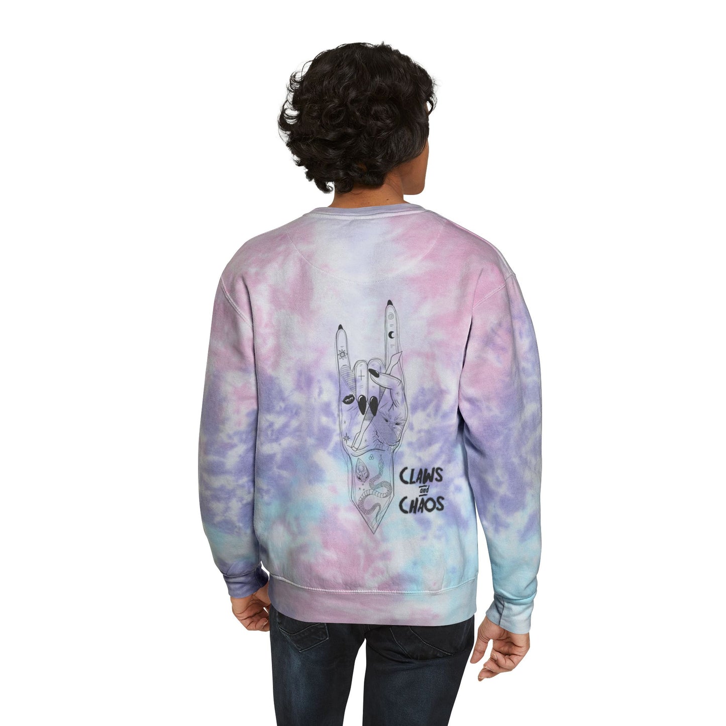 Tie-Dye "Claws & Chaos"