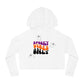 Spooky Vibes Only Cropped Hooded Sweatshirt