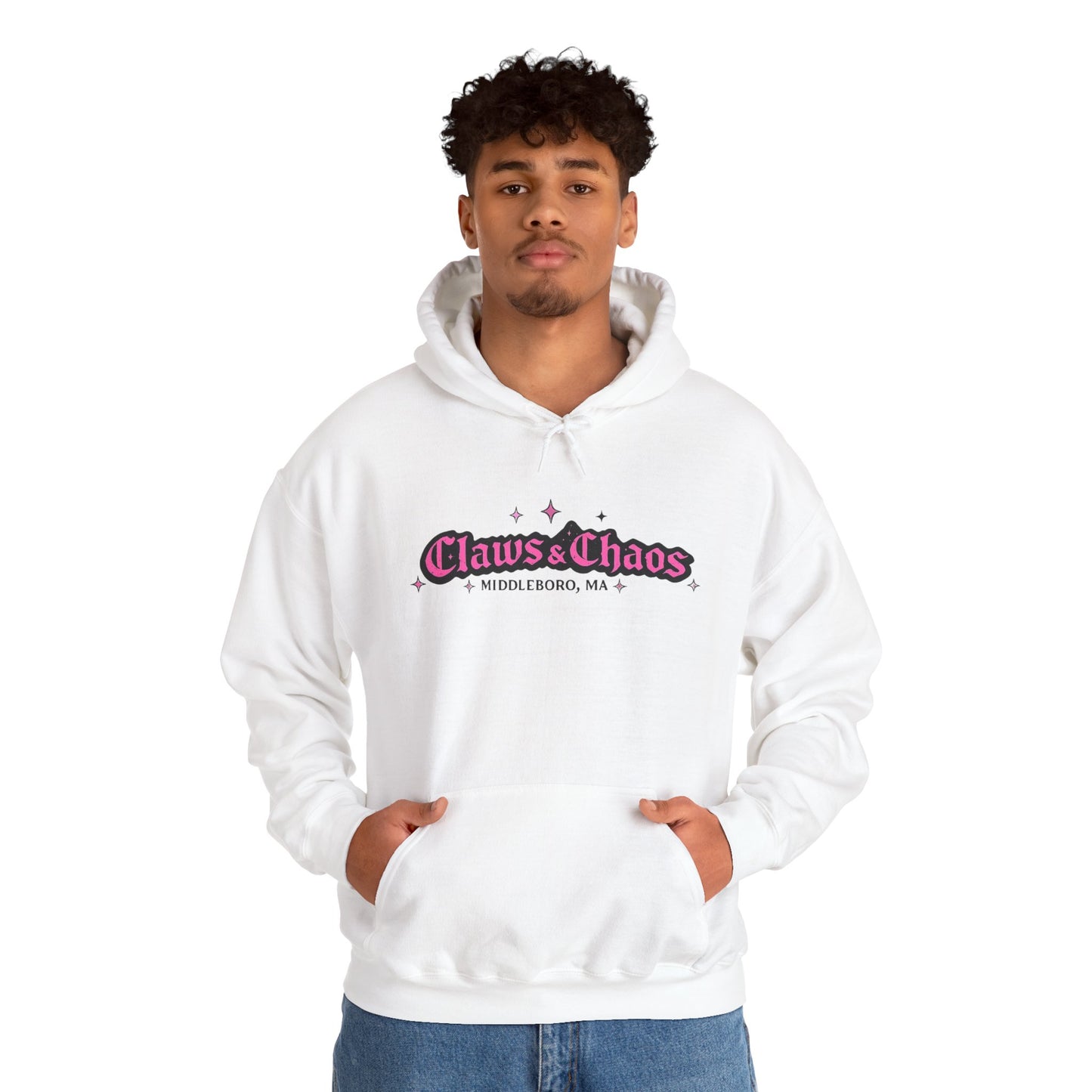 Claws and Chaos Nice Nails Hooded Sweatshirt