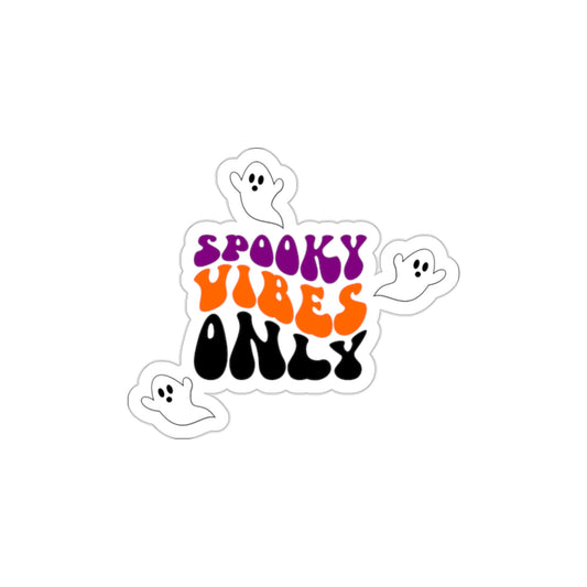 Spooky vibes sticker