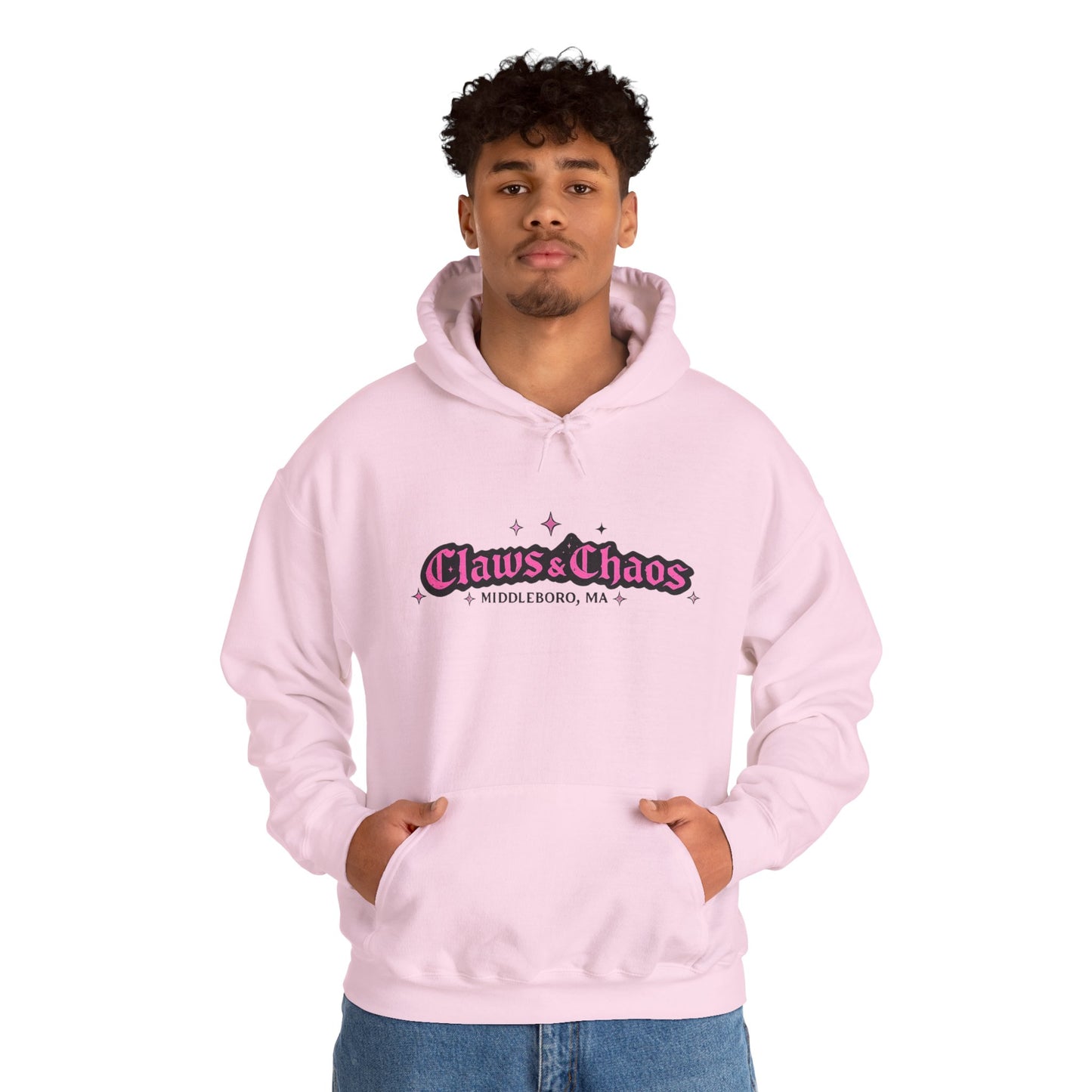 Claws and Chaos Nice Nails Hooded Sweatshirt