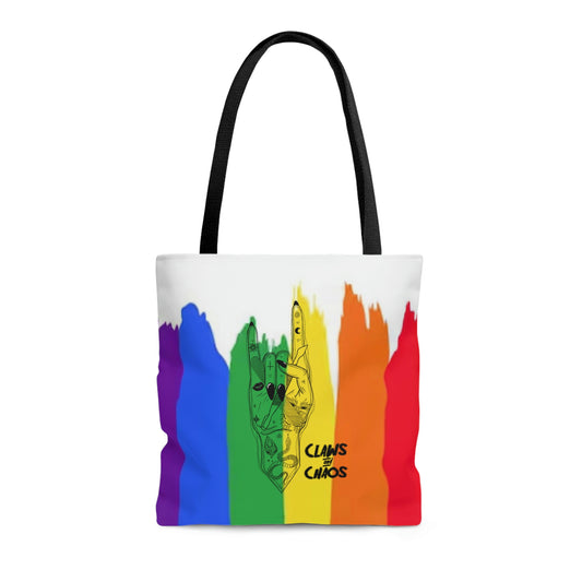 Claws and Chaos Pride Tote Bag