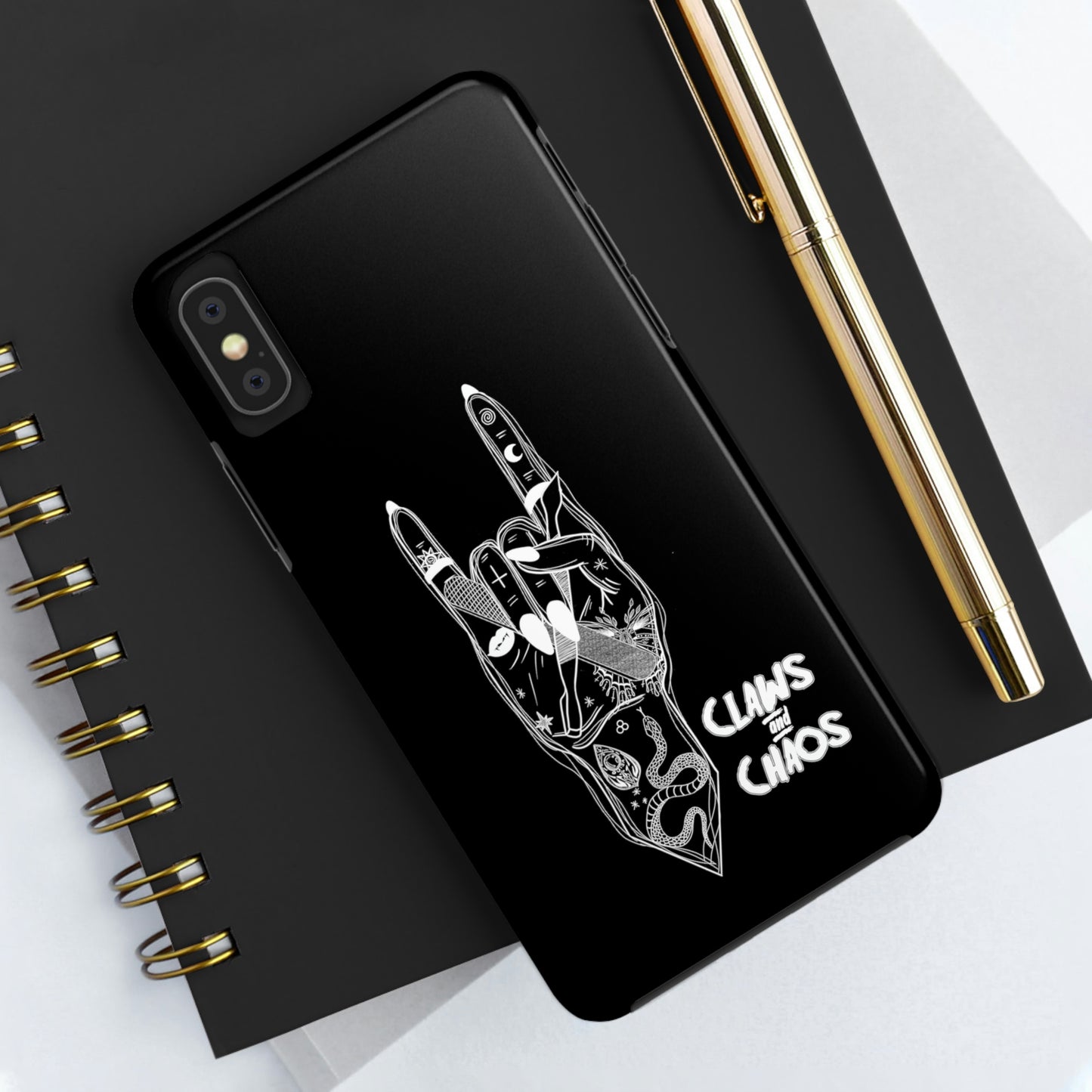 Black Claws and Chaos Phone Case