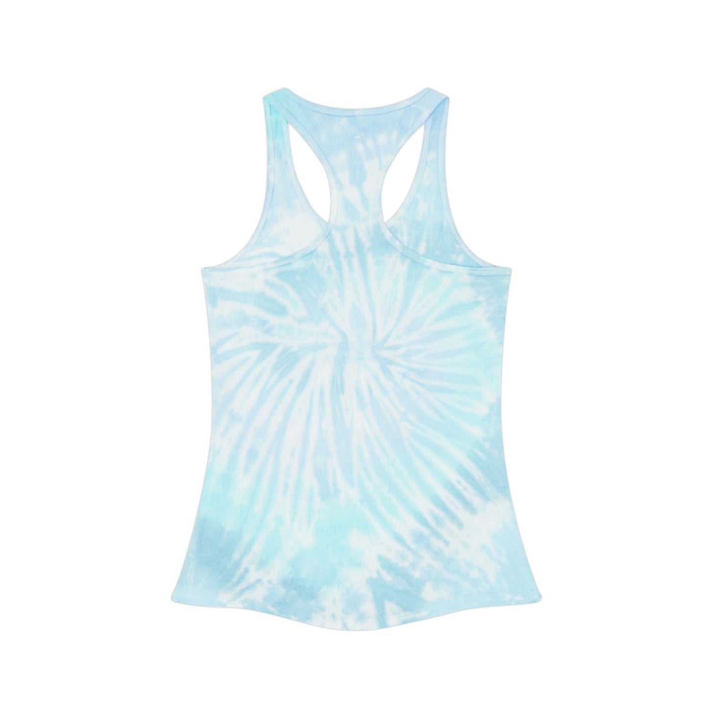 Claws and Chaos Tie Dye Racerback Tank Top