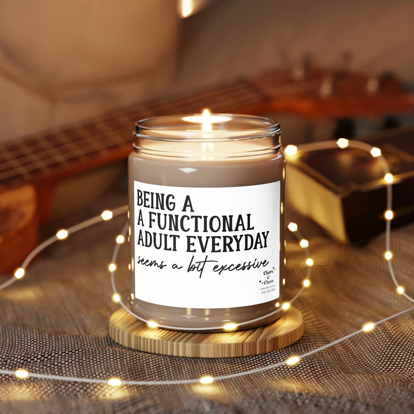 Adulting Candle