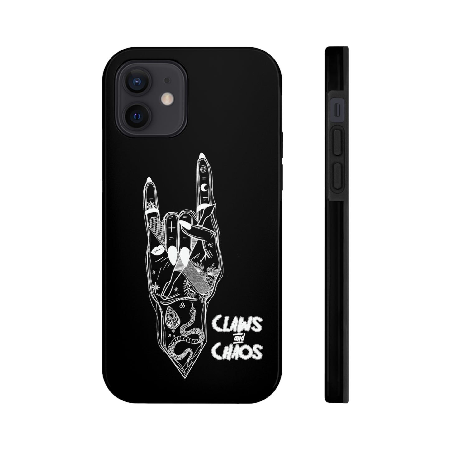 Black Claws and Chaos Phone Case