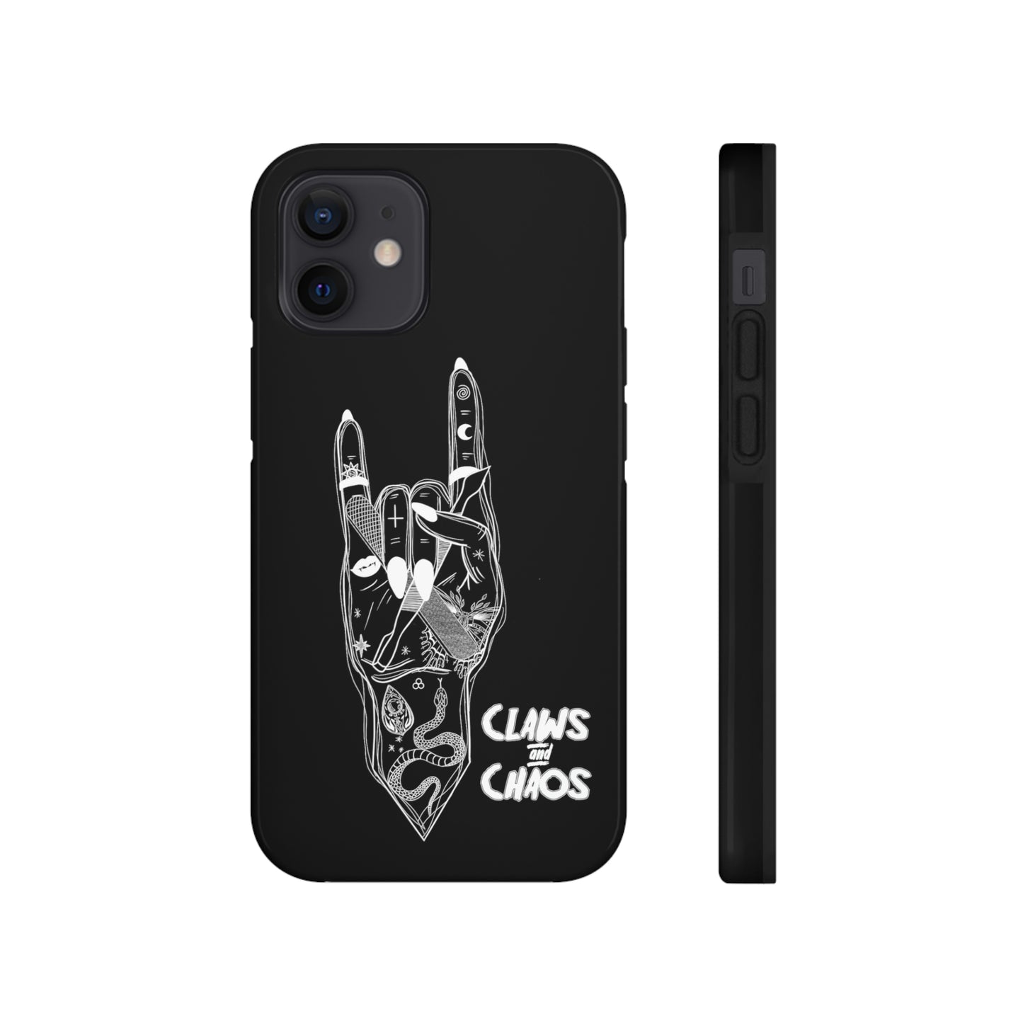 Black Claws and Chaos Phone Case