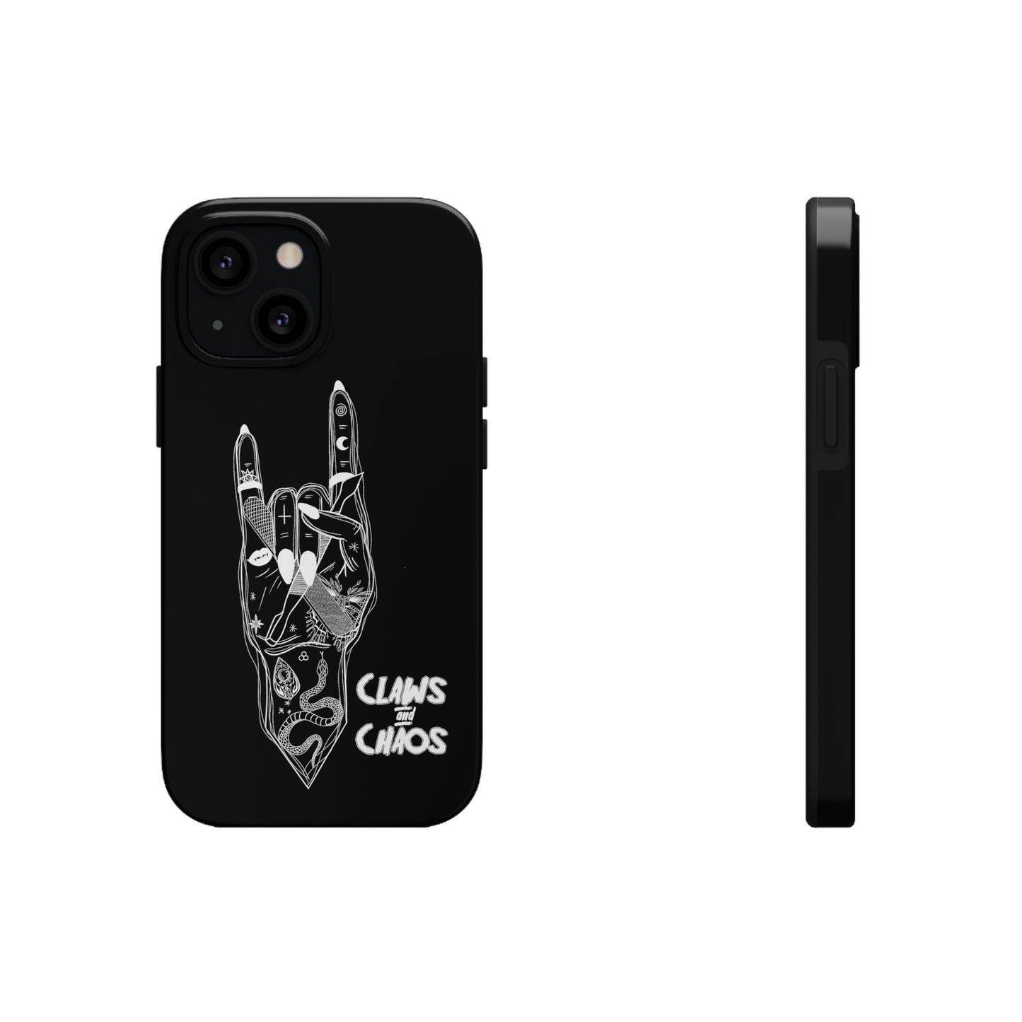 Black Claws and Chaos Phone Case