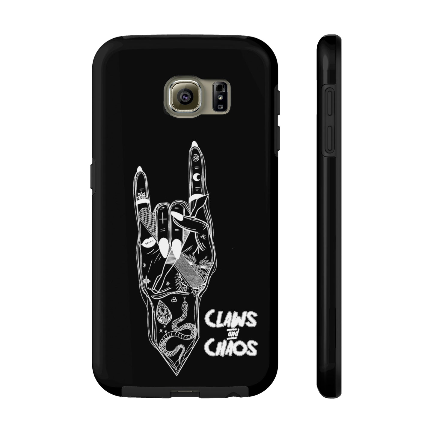 Black Claws and Chaos Phone Case