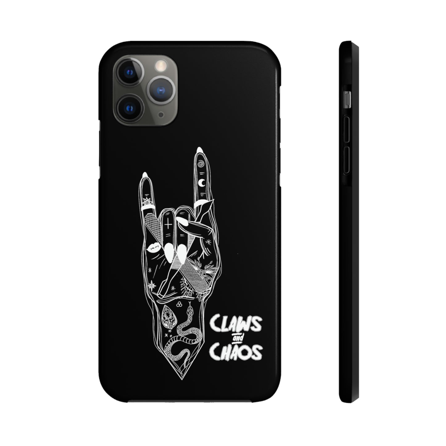 Black Claws and Chaos Phone Case