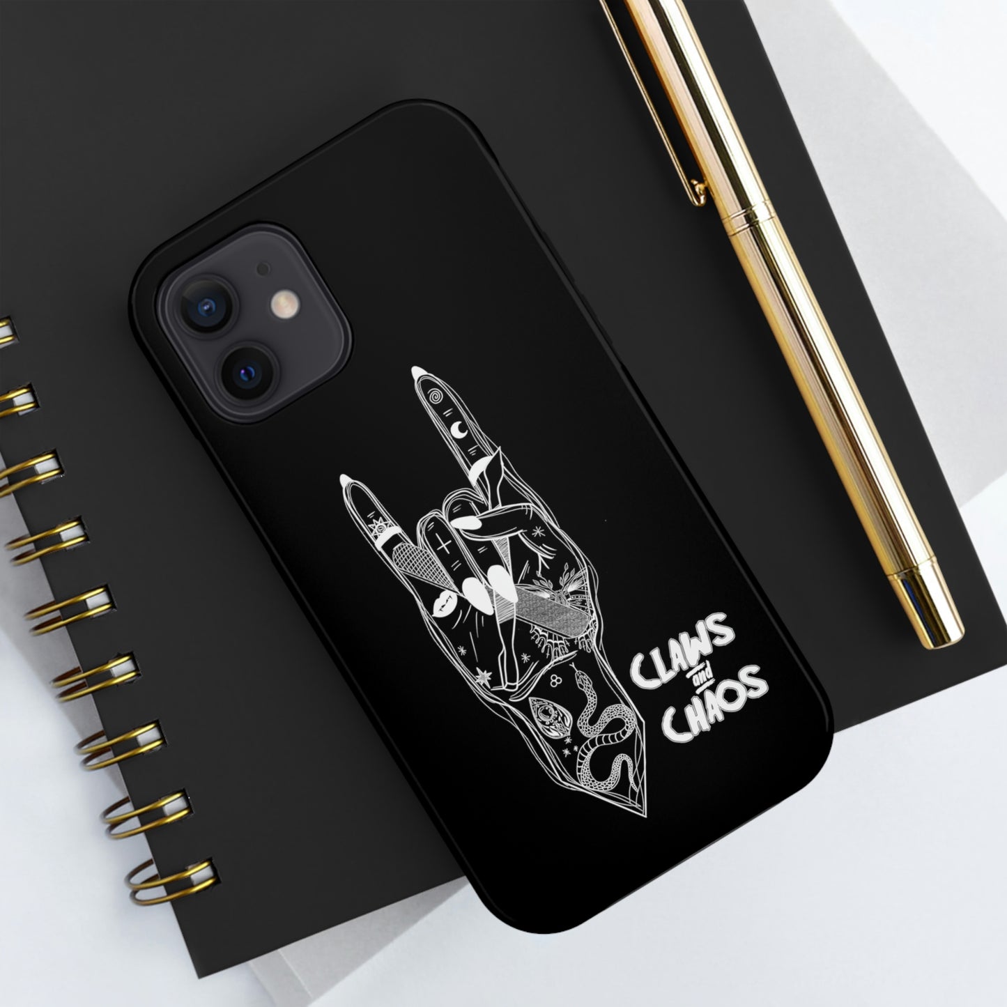 Black Claws and Chaos Phone Case