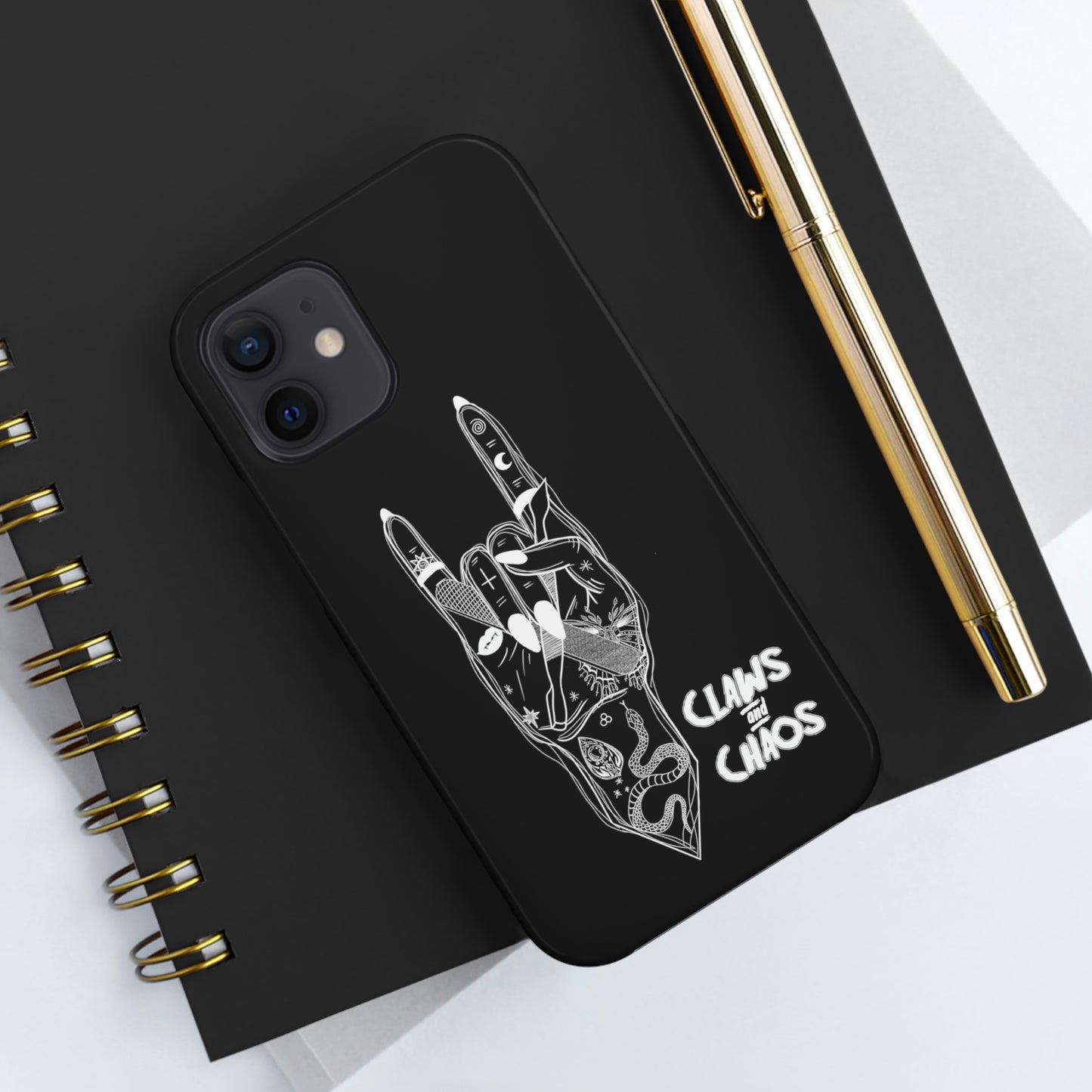 Black Claws and Chaos Phone Case