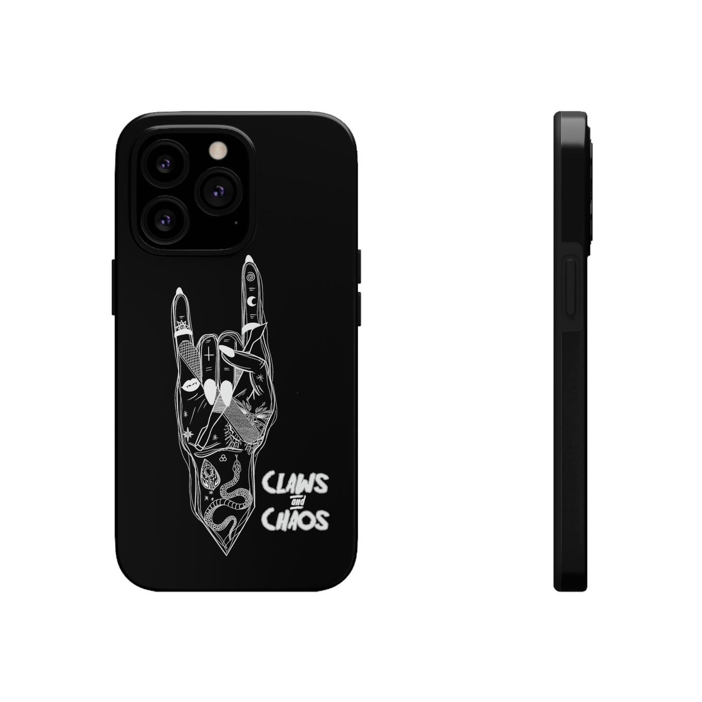 Black Claws and Chaos Phone Case